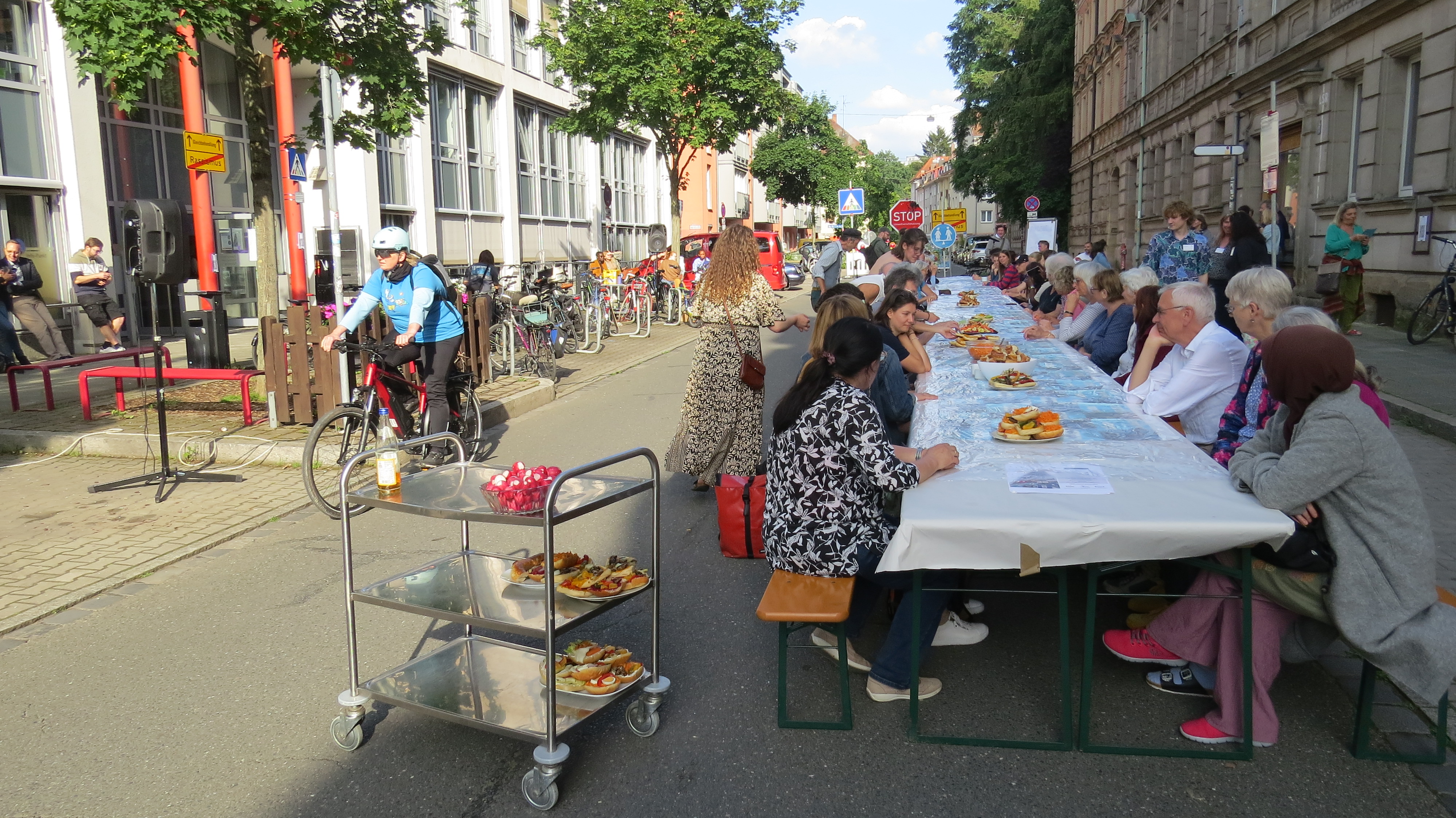 Europäisches Tischtuch, Foodsharing